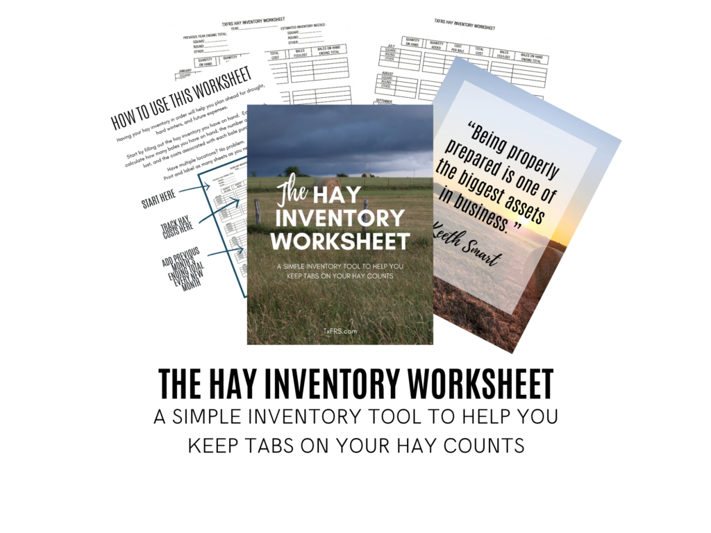 The Hay Inventory Worksheet